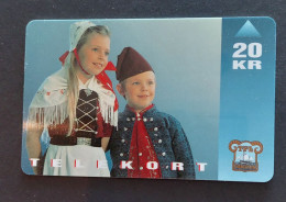 Faroe Island , Costume Children - Faeroër