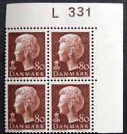 Denmark 1976 Queen Margrethe II     MiNr.622y  MNH (**)  ( Lot  KS 1494 ) - Nuovi