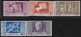 Italy   .  Y&T   .     Airmail  102/106   (2 Scans)     .     *      .    Mint-hinged - Luchtpost