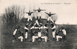 CPA 21 VENAREY LES LAUMES  Les Volontaires De Venarcy Pyramide  ( Gymnastique - Venarey Les Laumes