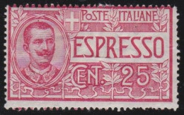 Italy   .  Y&T   .     Expres  1     .    *       .    Mint-hinged - Express Mail