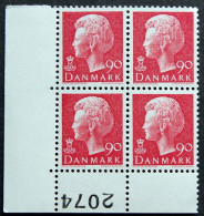 Denmark 1974   Queen Margrethe II   Cz.Slania    MiNr571x   MNH (** )    (lot KS 1502) - Neufs