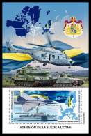 GUINEA REP. 2023 MNH Sweden-NATO Schweden-NATO S/S II – OFFICIAL ISSUE – DHQ2403 - OTAN