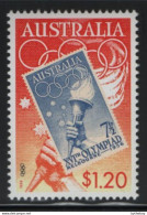 Australia 1999 Olympic Day.,tamp Mi.No. 267, Olympic Torch MI 1804 MNH(**) - Nuovi