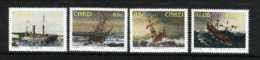 CISKEI, 1994, MNH Stamp(s), Shipwrecks,  Nr(s).  247-250 - Ciskei