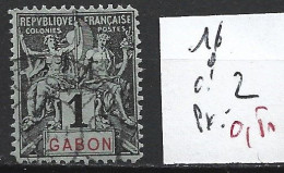 GABON FRANCAIS 16 Oblitéré Côte 2 € - Used Stamps