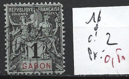 GABON FRANCAIS 16 Oblitéré Côte 2 € - Usati