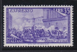 Italy   .  Y&T   .     Expres  35  (2 Scans)     .    **       .    MNH - Express Mail