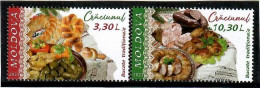 Moldova 2023 . Christmas 2023. Traditional Food. 2v. - Moldavië
