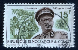 République Démocratique Du Congo - C3/38 - 1966 - (°)used - Michel 264 - Generaal Mobutu - Afgestempeld