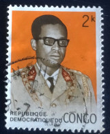 République Démocratique Du Congo - C3/38 - 1969 - (°)used - Michel 345 - Generaal Mobutu - Afgestempeld