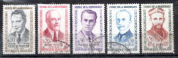 FRANCE / SERIE N° 1248 à 1252 Oblitérés - Héros De La Résistance - Used Stamps