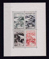 MAROC 1949 BLOC N°2 NEUF AVEC CHARNIERE - Hojas Y Bloques