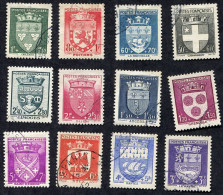 France N°553/64 Oblitéré, Qualité Très Très Beau - 1941-66 Armoiries Et Blasons