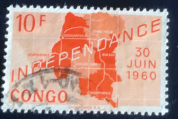 République Du Congo - C3/40 - 1960 - (°)used - Michel 9 - Onafhankelijkheid - Oblitérés