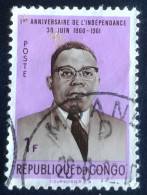 République Du Congo - C3/40 - 1961 - (°)used - Michel 63 - 1j Onafhankelijkheid - Gebraucht