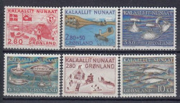 G2209. Greenland 1986. Complete Year Set. Michel 163-68. (10.20€). MNH(**) - Full Years