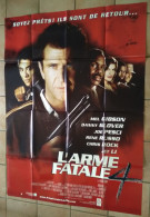 AFFICHE CINEMA ORIGINALE FILM L'ARME FATALE 4 GIBSON GLOVER DONNER 1998 TBE - Affiches & Posters