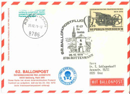 Regulärer Ballonpostflug Nr. 62c Der Pro Juventute [RBP62.] - Par Ballon