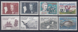 G2208. Greenland 1985. Complete Year Set. Michel 155-62. (15.10€). MNH(**) - Full Years