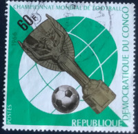 République Démocratique Du Congo - C3/42 - 1966 - (°)used - Michel 274 - WK Voetbal - Oblitérés