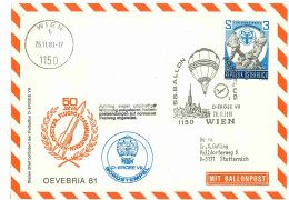 Regulärer Ballonpostflug Nr. 66a Der Pro Juventute [RBP66.] - Balloon Covers