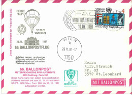 Regulärer Ballonpostflug Nr. 66d Der Pro Juventute [RBP66a] - Per Palloni