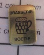 617 Pin's Pins / Beau Et Rare / BIERES / CHOPE DE BIERE BRASSERIE BOETIE - Bière