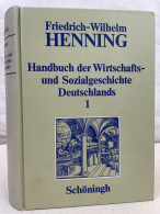 Handbuch Der Wirtschafts- Und Sozialgeschichte Deutschlands; Band 1., Deutsche Wirtschafts- Und Sozialgeschich - 4. Neuzeit (1789-1914)