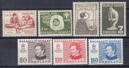 B1720. Greenland 1979. Complete Year Set. Michel 112-18. (5.20€). MNH(**) - Volledige Jaargang