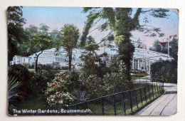 CP ..ANGLETERRE ..BOURNEMOUTH...THE WINTER GARDENS.......1915 - Bournemouth (ab 1972)