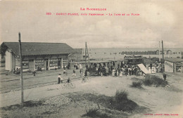 Canet Plage * La Gare Et La Plage * Tram Tramway * Ligne Chemin De Fer Villageois - Canet En Roussillon