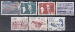 B1717. Greenland 1982. Complete Year Set. Michel 133-39. (7.60€). MNH(**) - Annate Complete