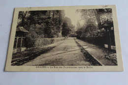 Lillers  -  Le Rue Des Promenades Vers Le Brûlé -1947 - Lillers