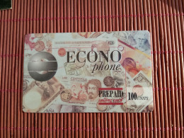 Econo Phone Banknote 100 Units  Used 2 Phiotos Rare - [2] Prepaid- Und Aufladkarten