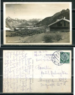 K19524)Ansichtskarte: Zugspitze, Vom Milchhaeuschen Aus, Gelaufen 1931 - Zugspitze