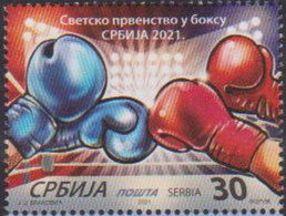 SERBIA, 2021, MNH, SPORTS, BOXING, WORLD BOXING CHAMPIONSHIPS,1v - Boxing