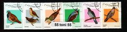 CUBA 1979, FAUNA-BIRDS, PIGEONS, COMP. SET – USED (O) - Usados