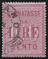 Italy   .  Y&T   .     Taxe  25   .   O      .    Cancelled - Postage Due