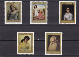 Cuba Nº 1733 Al 1737 - Unused Stamps