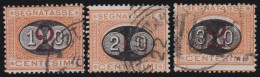 Italy   .  Y&T   .     Taxe  22/24    .   O      .    Cancelled - Used