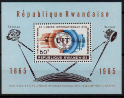 Rwanda Union Internationale Des Télécommunications - I.T.U.1965 XX - Nuovi