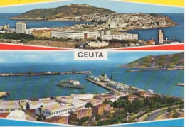 CEUTA, MULTIVUE  COULEUR  REF 14054 CHE - Ceuta