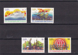 Cuba Nº 1971 Al 1974 - Nuevos