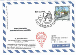 Regulärer Ballonpostflug Nr. 99c Der Pro Juventute [RBP99b] - Par Ballon