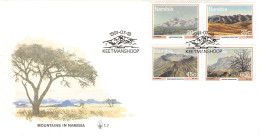 NAMIBIA - FDC 1991 MOUNTAINS IN NAMIBIA / 4302 - Namibie (1990- ...)