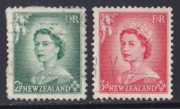 Nouvelle Zélande  1947 - 1959  Y&T  N °  330   331  Oblitéré - Gebruikt
