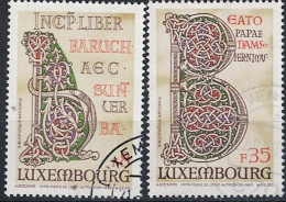 Luxemburg - Riesenbibel (MiNr: 1076/7) 1983 - Gest Used Obl - Gebraucht