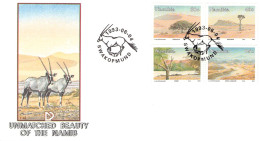 NAMIBIA - FDC 1993 UNMATCHED BEAUTY OF THE NAMIB / 4304 - Namibia (1990- ...)