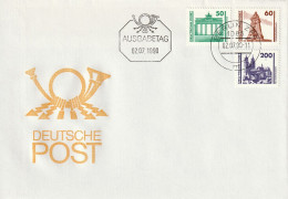 Ersttagsbrief "Bauwerke + Denkmäler" Mit MiNr. 3346+3347+3351 Mit Ersttagsstempel 1085 BERLIN ZPF M 02.07.90-11 - 1981-1990